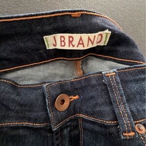 J Brand Men's Indigo Jeans with Contrast Stitching
